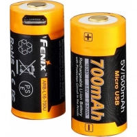 Аккумулятор 16340 Fenix 700 mAh Li-ion с разъемом для USB купить в Магнитогорске