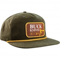 Бейсболка Buck Vintage Logo, зеленая купить в Магнитогорске