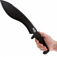 Мачете SOGfari Kukri Machete MC11, сталь 3Cr13, рукоять резина купить в Магнитогорске