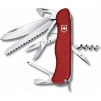 Мультитул Victorinox Outrider 0.8513, сталь X50CrMoV15, рукоять нейлон, красный купить в Магнитогорске