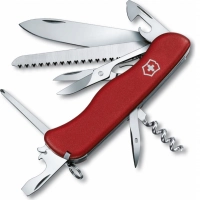 Мультитул Victorinox Outrider, сталь X50CrMoV15, рукоять нейлон, красный купить в Магнитогорске