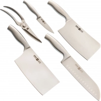 Набор кухонных ножей на подставке HuoHou 6-Piece Stainless Steel Kitchen Knife Set купить в Магнитогорске