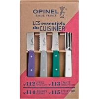 Набор ножей Opinel Les Essentiels Art deco, нержавеющая сталь, (4 шт) купить в Магнитогорске