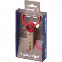 Нож для чистки овощей Opinel Peeler, деревянная рукоять, нержавеющая сталь, коробка купить в Магнитогорске