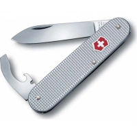 Нож перочинный Victorinox Alox Bantam, сталь X50CrMoV15, рукоять 6061 T-6 Aluminium, серый купить в Магнитогорске