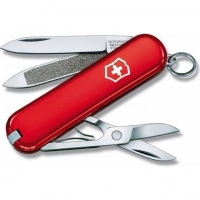 Нож перочинный Victorinox Classic 0.6203 58 мм 7 функций красный купить в Магнитогорске