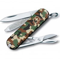 Нож перочинный Victorinox Classic, сталь X55CrMo14, рукоять Cellidor®, камуфляж купить в Магнитогорске