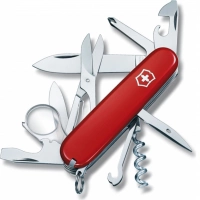 Нож перочинный Victorinox Explorer, сталь X55CrMo14, рукоять Cellidor®, красный купить в Магнитогорске