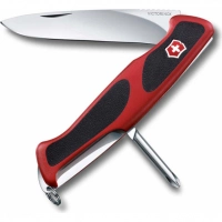 Нож перочинный Victorinox RangerGrip, сталь X50CrMoV15, рукоять нейлон, красно-чёрный купить в Магнитогорске