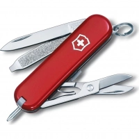 Нож перочинный Victorinox Signature, сталь X55CrMo14, рукоять Cellidor®, красный купить в Магнитогорске