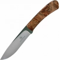 Нож с фиксированным клинком Arno Bernard Buffalo, сталь N690, рукоять Spalted Maple купить в Магнитогорске