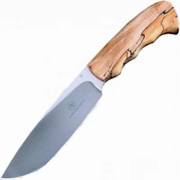 Нож с фиксированным клинком Arno Bernard Hippo, сталь N690, рукоять Spalted Maple купить в Магнитогорске