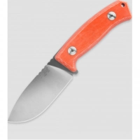 Нож с фиксированным клинком LionSteel M2 MiOR, сталь D2, рукоять Orange micarta купить в Магнитогорске