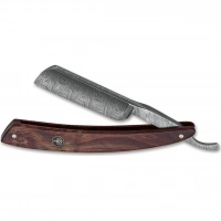 Опасная бритва Boker Damascus Curly Birch 6/8, сталь дамаск, рукоять коричневая береза купить в Магнитогорске