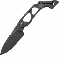 Шейный нож Cormorant Apex Blackwash Realsteel, сталь 14C28N, рукоять карбон купить в Магнитогорске