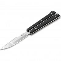 Складной нож-бабочка Boker Plus Balisong, сталь Satin Finish 440C, рукоять G-10 купить в Магнитогорске