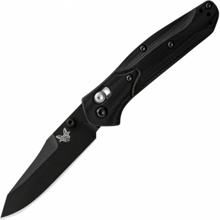 Складной нож Benchmade Mini Osborne, сталь S30V, рукоять черный G10