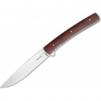 Складной нож Boker Urban Trapper Gentleman Cocobolo Wood 01BO722, сталь VG-10, рукоять титан/дерево купить в Магнитогорске