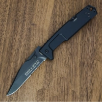 Складной нож Extrema Ratio M.P.C. (Multi Purpose Compact) Black, сталь Bhler N690, рукоять черный антикородал (алюминиевый сплав) купить в Магнитогорске