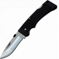 Складной нож Katz Black Kat, 225 мм, клинок Drop Point, сталь XT-70, рукоять kraton купить в Магнитогорске