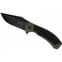 Складной нож Kershaw Faultline K8760, сталь 8Cr13MoV, рукоять пластик/резина купить в Магнитогорске