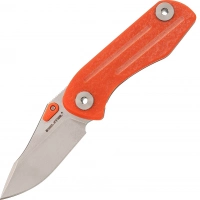 Складной нож Precision 3001 RealSteel, сталь 14C28N, рукоять Orange G10 купить в Магнитогорске