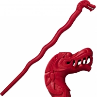 Трость- Lucky Dragon Walking Stick Red купить в Магнитогорске