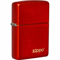 Зажигалка Classic Metallic Red ZIPPO с логотипом Zippo купить в Магнитогорске