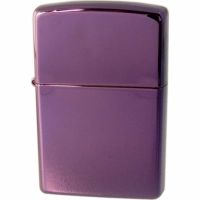 Зажигалка ZIPPO Abyss Classic, латунь с покрытием, фиолетовый, глянцевая, 36х12×56 мм купить в Магнитогорске