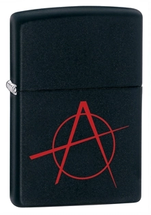 Зажигалка ZIPPO Classic А с покрытием Black Matte, латунь/сталь, чёрная, матовая, 36x12x56 мм