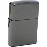 Зажигалка ZIPPO Classic с покрытием Ebony™, латунь/сталь, чёрная, глянцевая, 36x12x56 мм купить в Магнитогорске