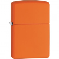 Зажигалка ZIPPO Classic с покрытием Orange Matte купить в Магнитогорске